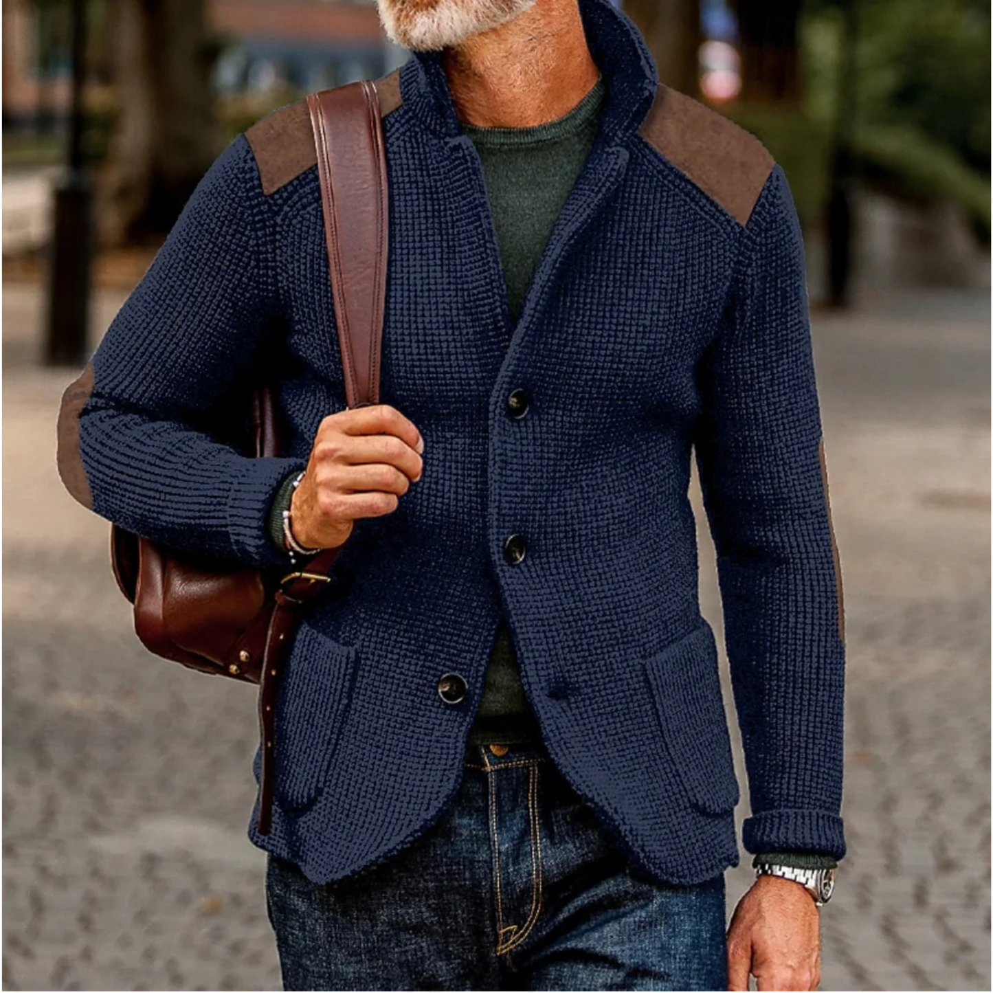 Cardigan Homme Hiver Douillet et Confortable