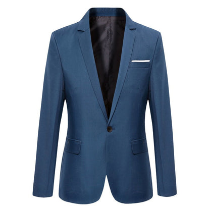 Veste Homme Slim Fit Blazer Classe Elegant