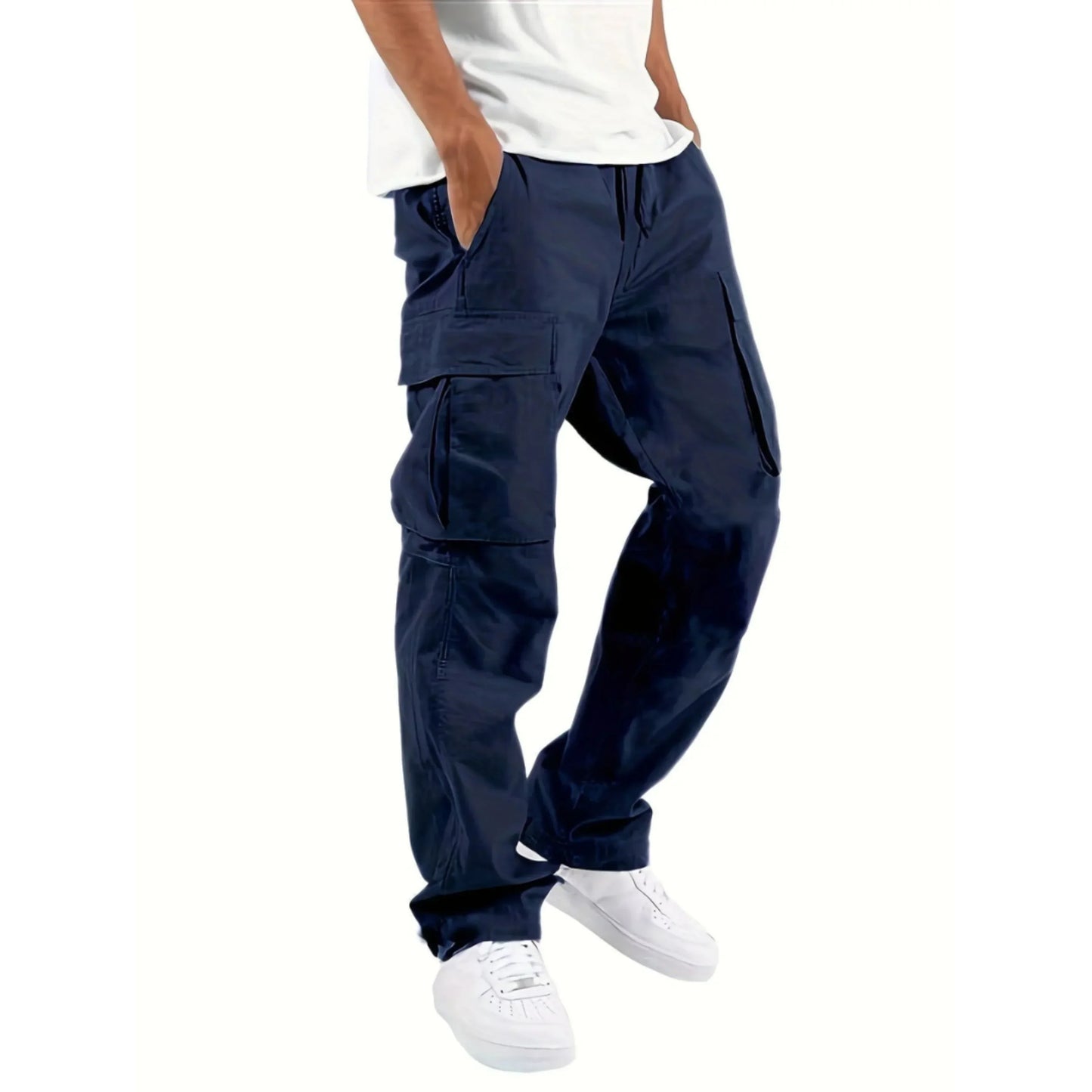 Pantalon Homme Confort - Cargo Large et Relâché - PanierRoyale