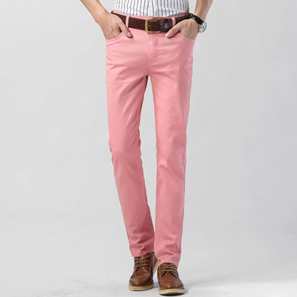 Pantalon Homme Détente Élastique Taille Classique