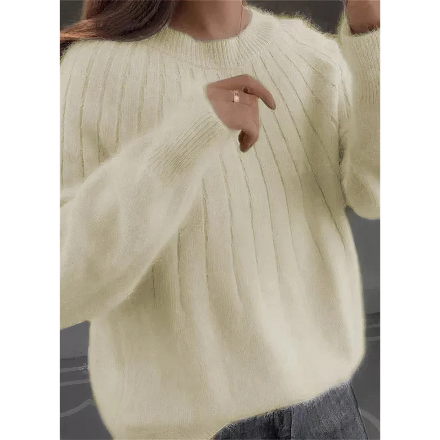 Pull Femme Tricoté Doux et Confortable - PanierRoyale