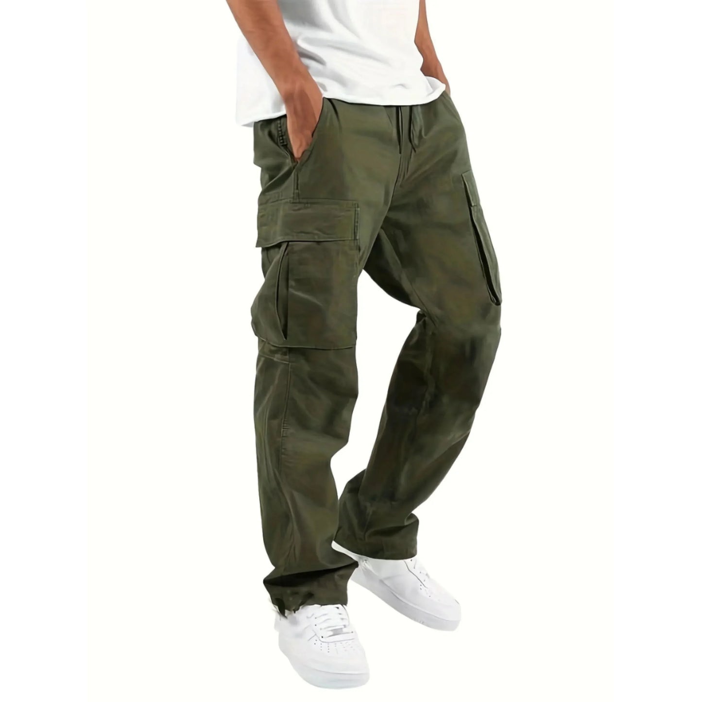 Pantalon Homme Confort - Cargo Large et Relâché