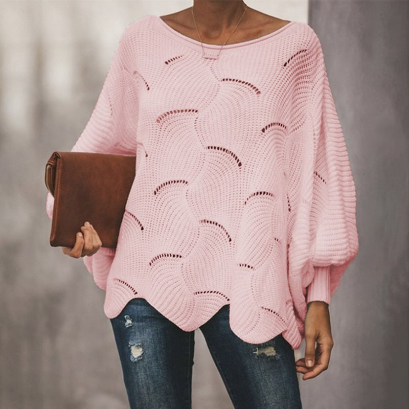 Pull Femme Élégant Tricot Fin