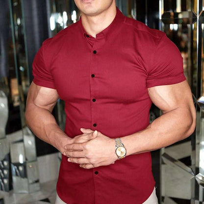 Chemise Homme Détente Manches Courtes