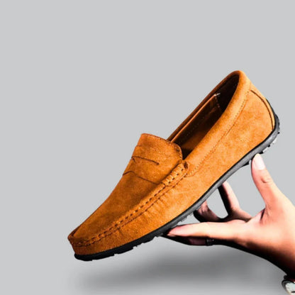 Mocassins Homme Classiques et Confortables en Cuir