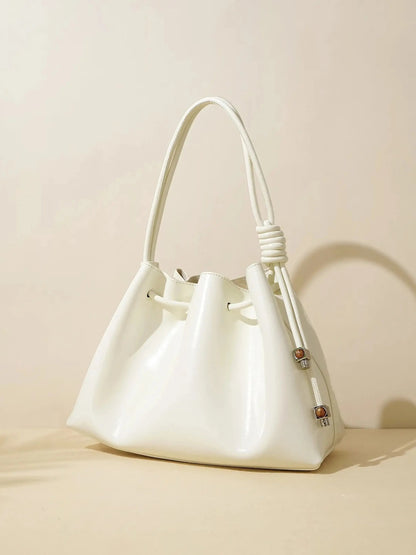 Sac à Main Brillant avec Fermeture à Cordon