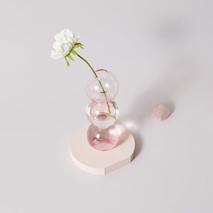 Vase en Verre Artisanal Décoratif Luxe