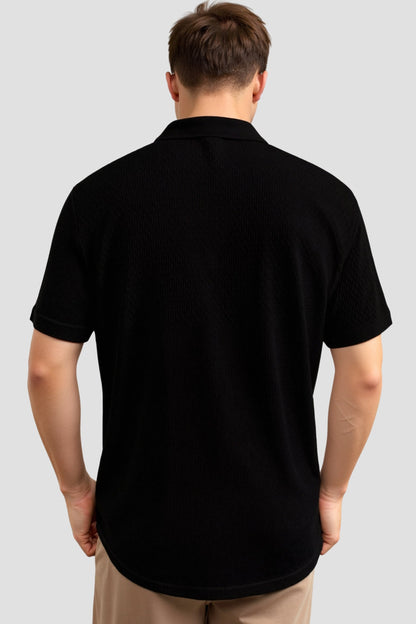 Chemise Lin Cuir Court Manches Été