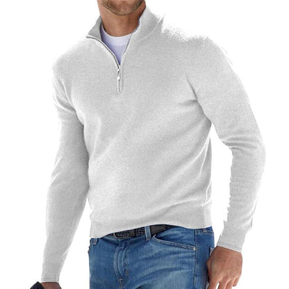 Pull Homme Col Roulé Laine Douce et Chic