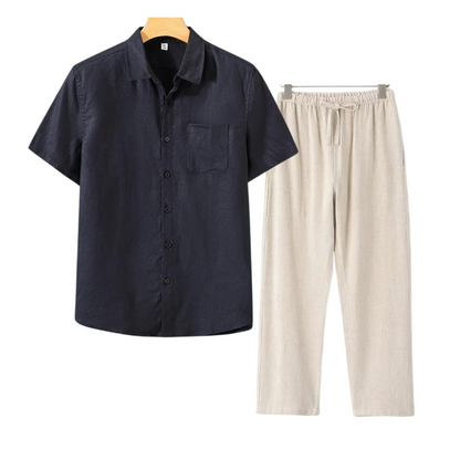 Costume Homme Été Confortable et Élégant