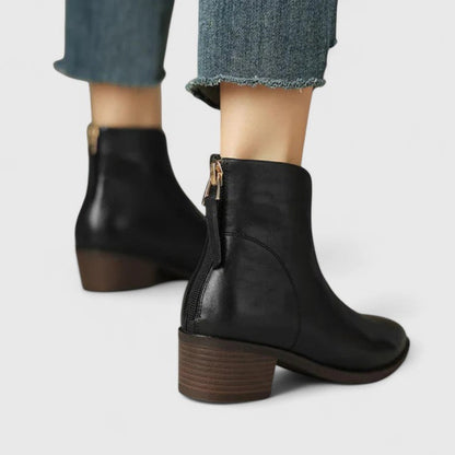 Bottines Élégantes à Talon Bloc