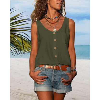T-shirt Femme Décontracté Col V