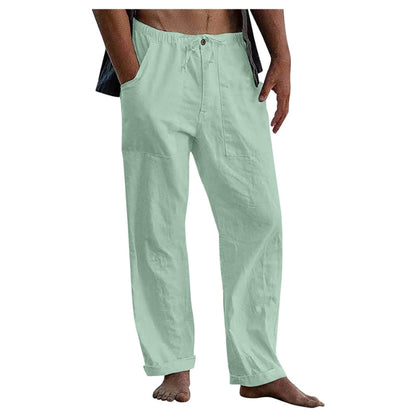 Pantalon de sport larges et confortables avec poches latérales