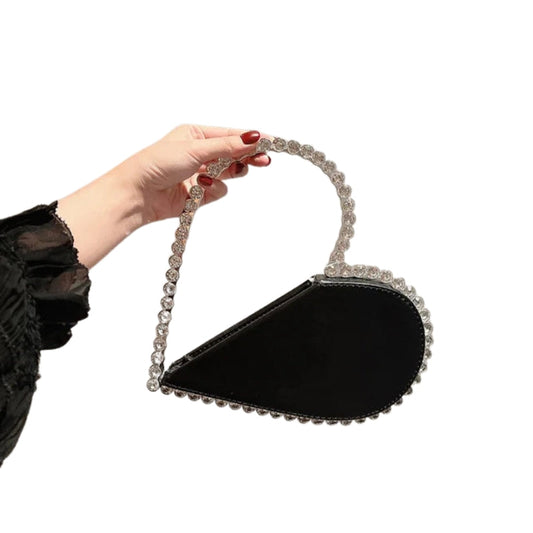 Sac à Main Cœur Brodé Chic Féminin - PanierRoyale
