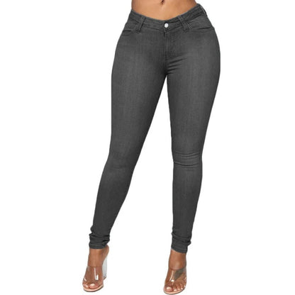 Jean Slim Fit Cinq Poches Tendance Homme