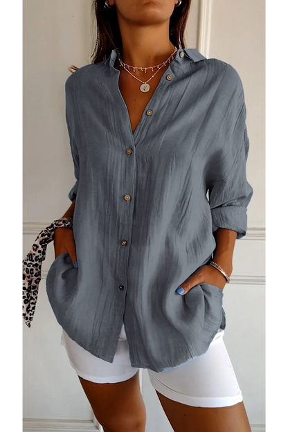 Chemise Femme Manche Courte Élégante et Légère