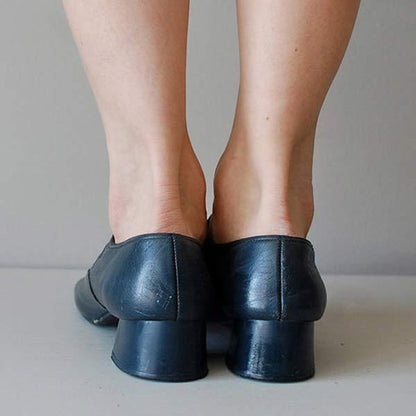 Sandales Femmes Talon Leder Noir Elegantes