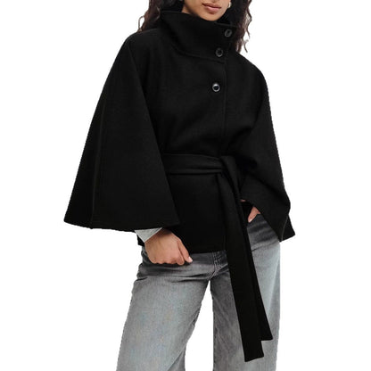 Veste Femme Chic avec Ceinture pour Toutes Saisons