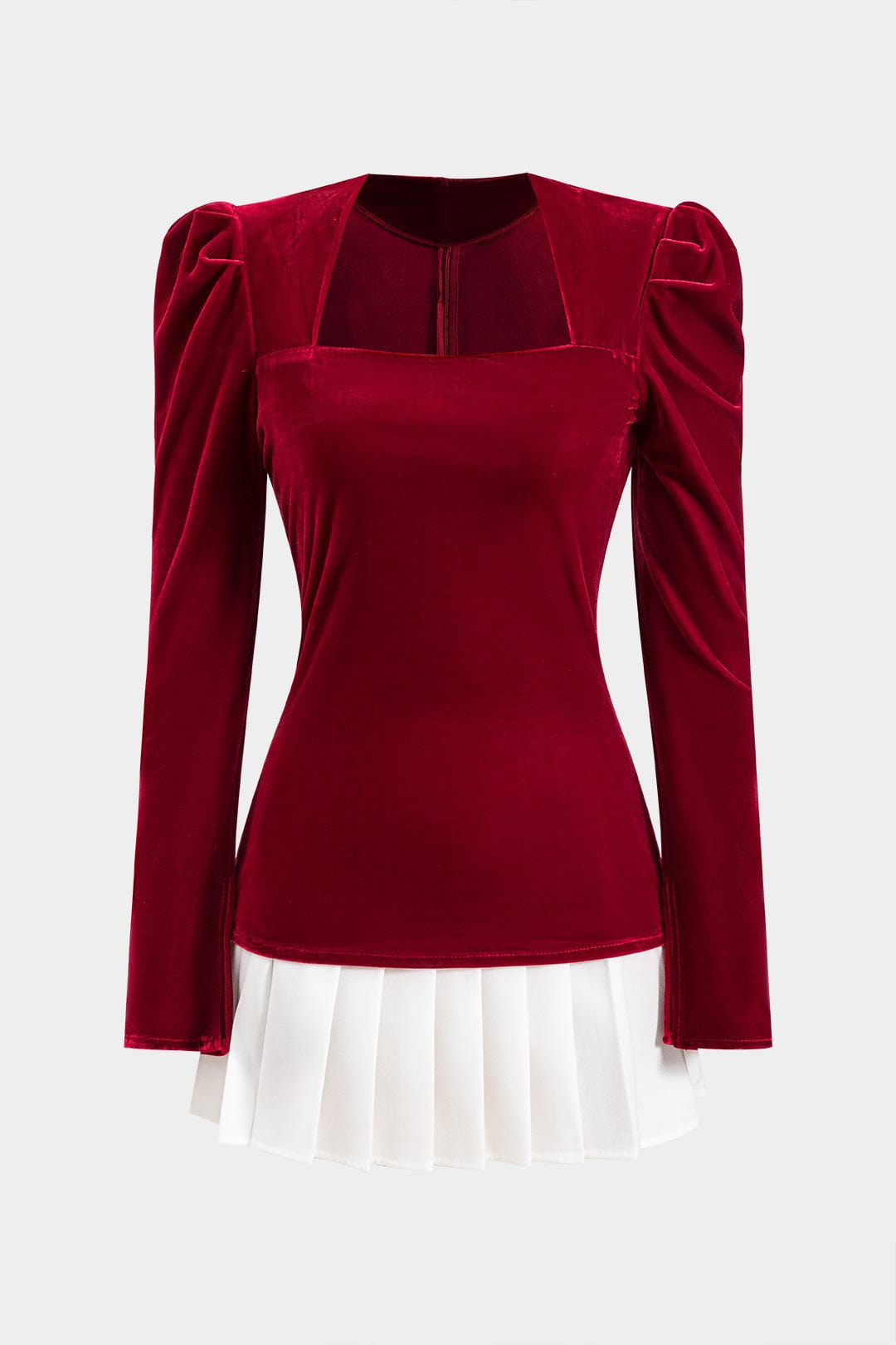 Top en Soie Plissée Élégant pour Femme - BerlinGlamour