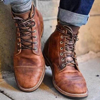 Bottes Ankle Cuir Classiques et Élégantes pour Femme - PanierRoyale