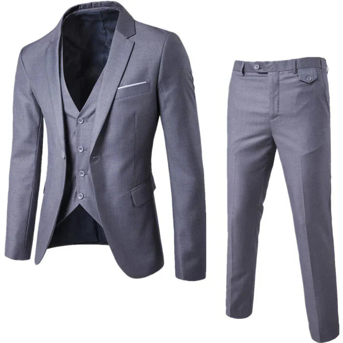 Costume Homme Mariage 3 Pièces SlimFit Élégant