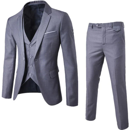 Costume Homme Mariage 3 Pièces SlimFit Élégant