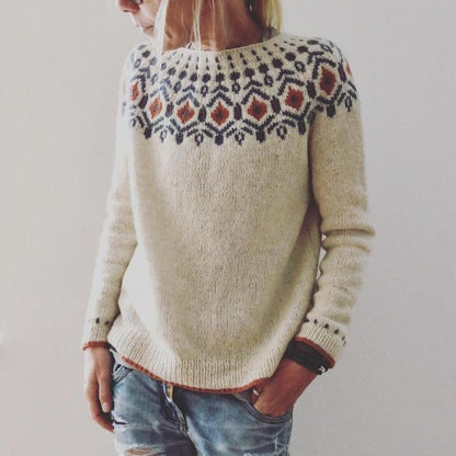 Pull Femme Laine Mélange Doux et Coloré