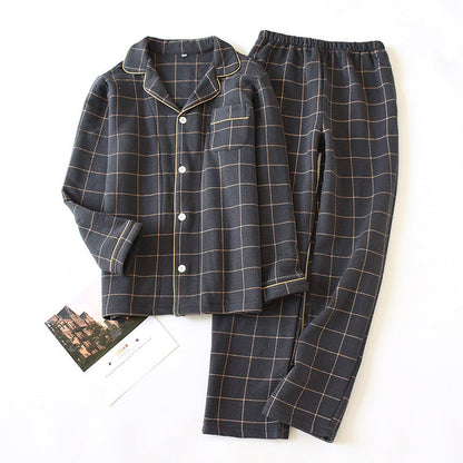 Pyjama Homme Hiver Chaud à Manches Longues