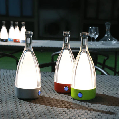 Lampe de Table LED Design Bouteille Réchargeable