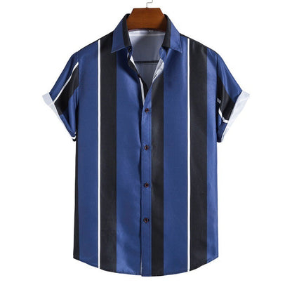 Chemise Homme Décontractée Vintage