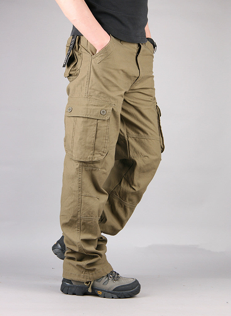 Pantalon Cargo Outdoor avec Multipoches et Style Détendu