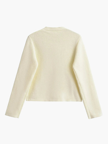 Cardigan Élégant avec Poches Détail