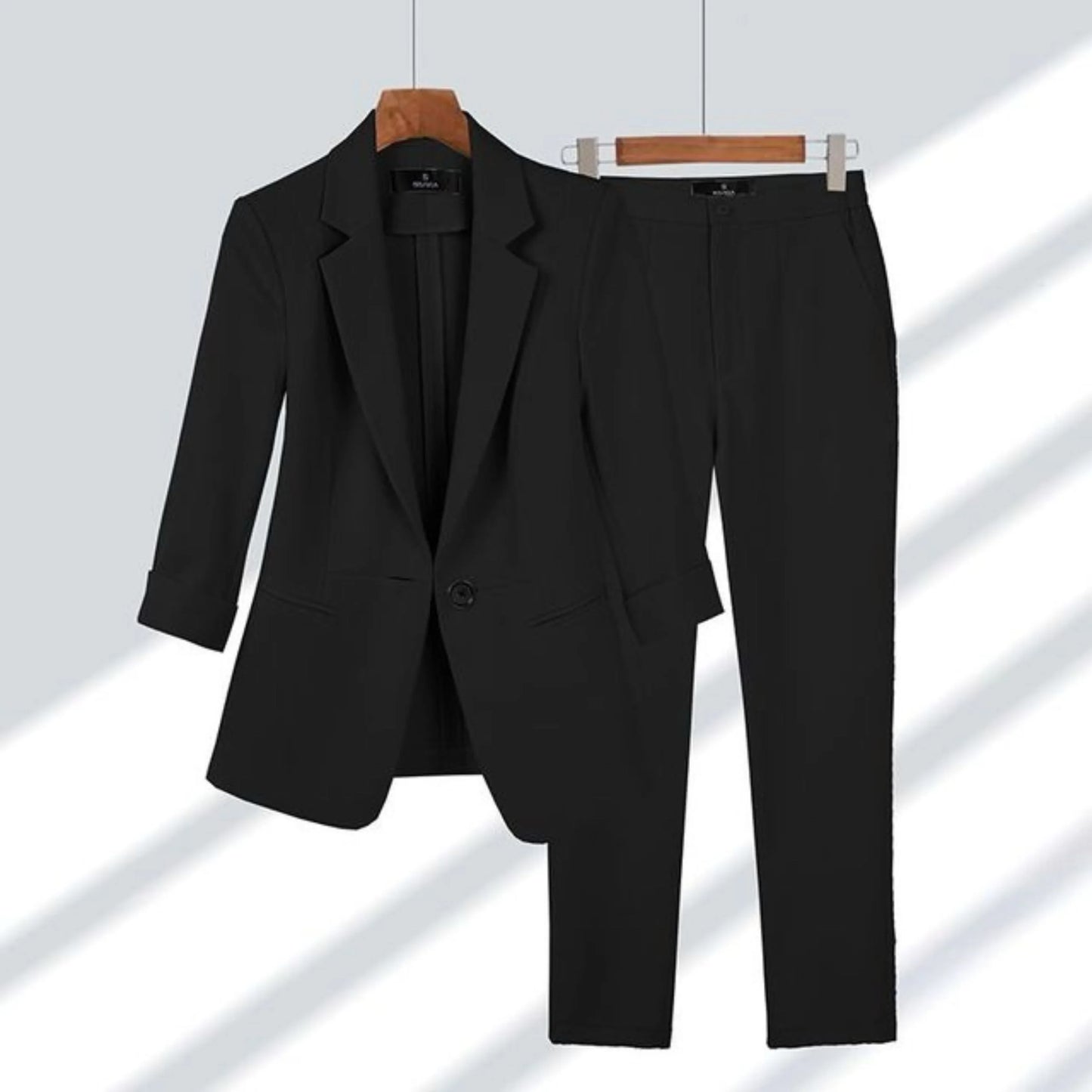 Costume Femme Élégant Deux Pièces Classique