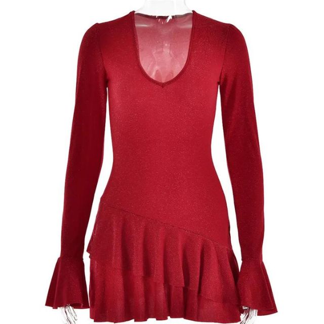 Robe Femme Décolletée Élégante et Séductrice