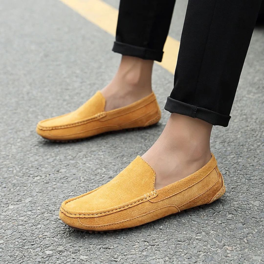 Chaussures de mariage Homme Mocassins élégants cuir - PanierRoyale