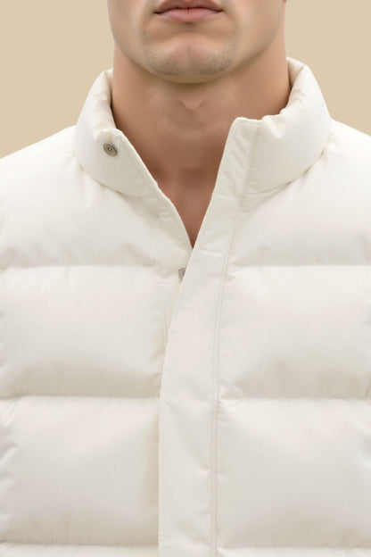 Veste polaire homme légère beige clair