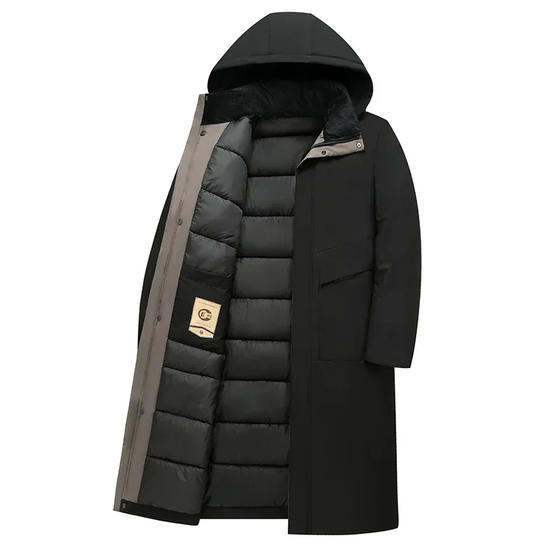 Parka Homme Hiver Chaud avec Capuche Réglable