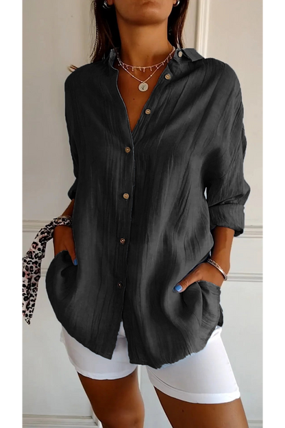 Chemise Femme Manche Courte Élégante et Légère