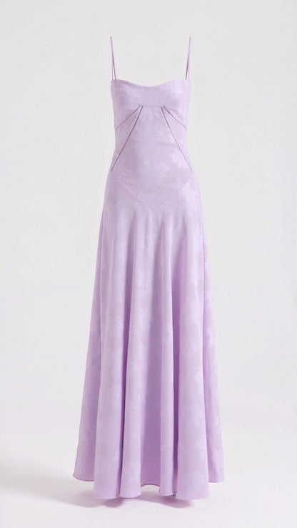 Robe de cérémonie femme longue élégante pour mariée ou invitée