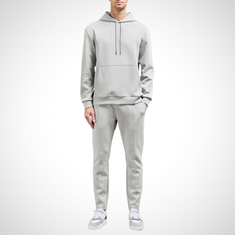 Blouson Homme Décontracté avec Capuche et Fermeture Éclair