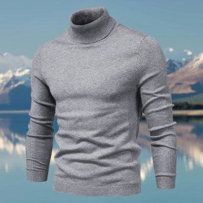 Pull Homme Col Roulé Chaud et Élégant pour Hiver