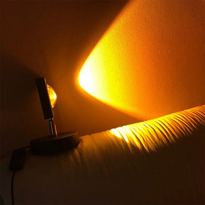 EcoLuxe | Retro-Sonnenuntergang Tischlampe Zendoo.de