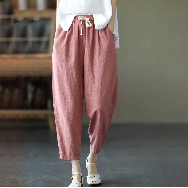Pantalon Jeans Femme Décontracté et Confortable