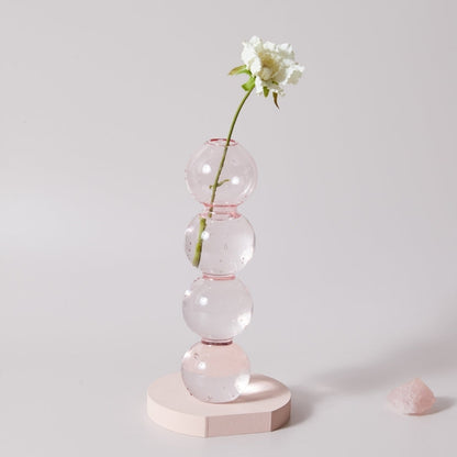 Vase en Verre Artisanal Décoratif Luxe