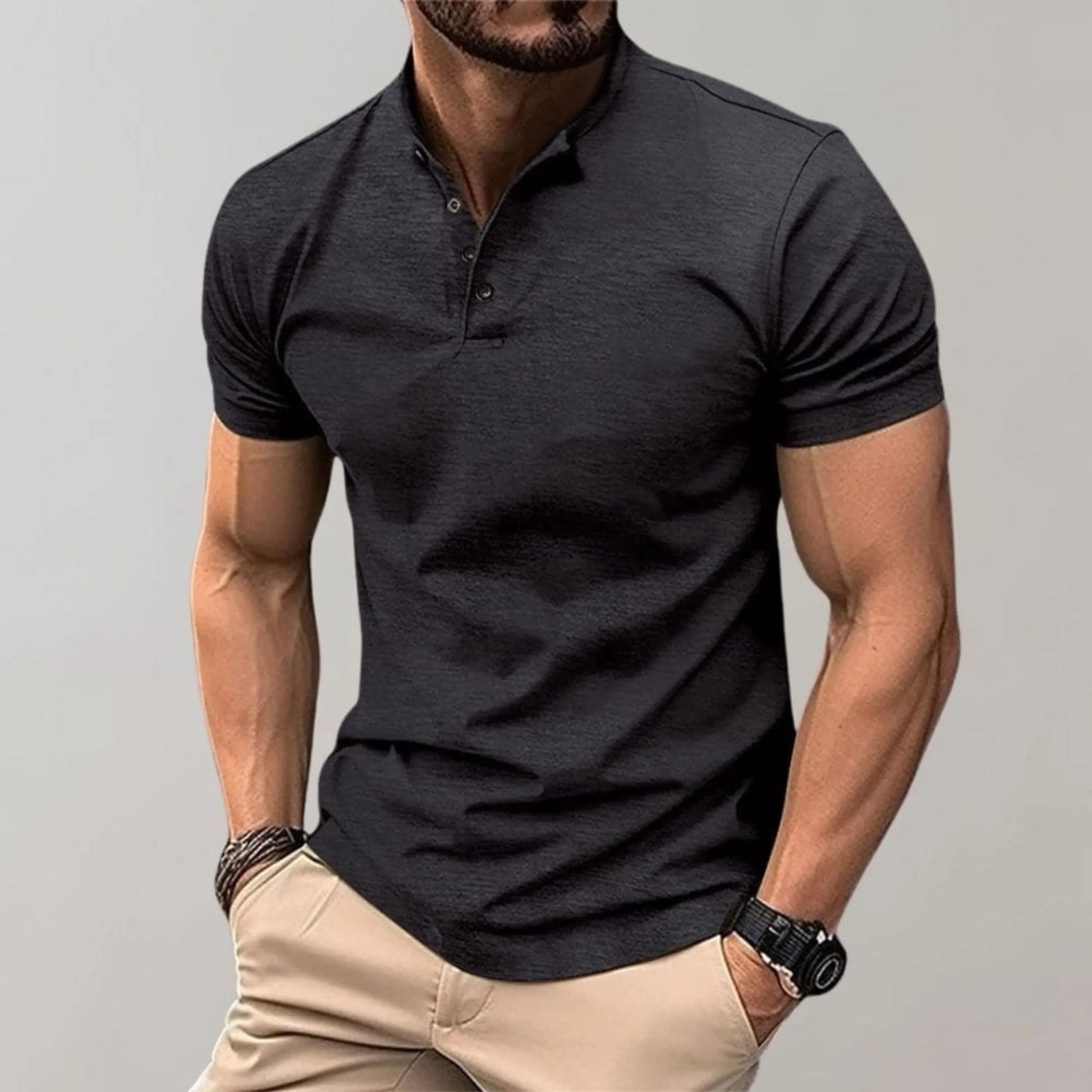 Chemise Polo Homme Casual Élégante - PanierRoyale