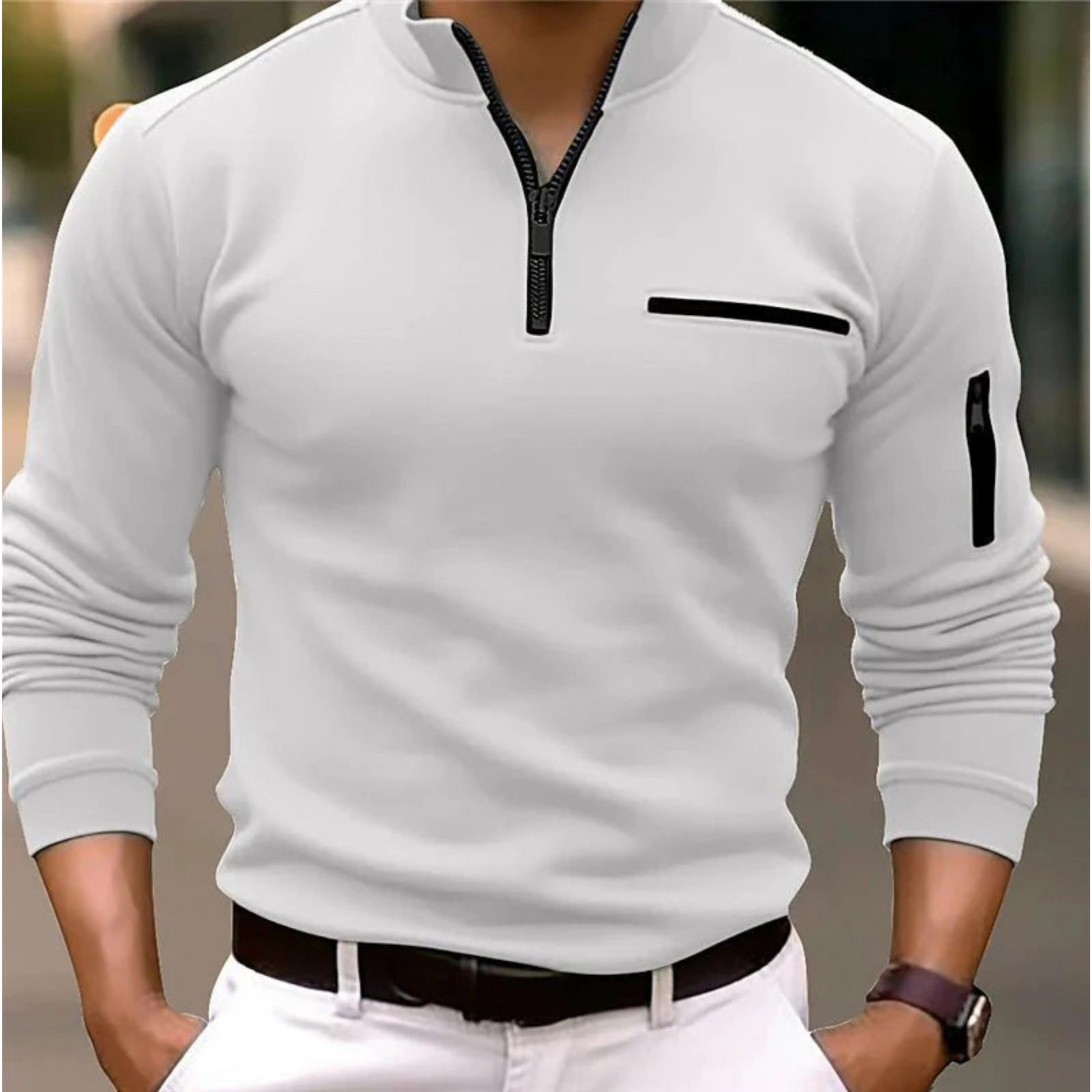 Pull Zippé Homme Chic et Pratique - luxestyle