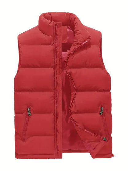 Gilet d'Homme Thermique avec Poches Zippées