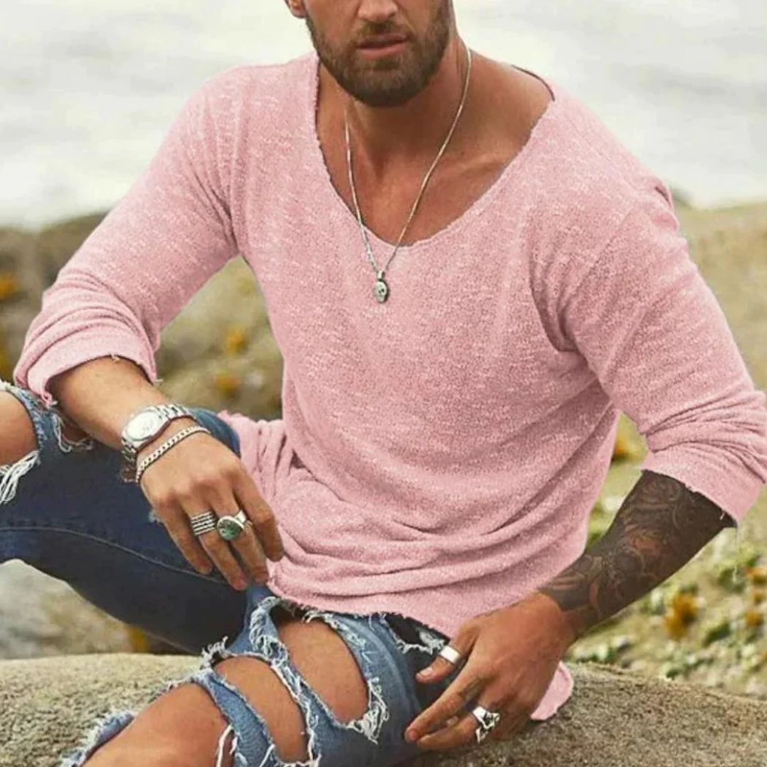 Chemise Homme Traditionnelle Manches Longues Coton - PanierRoyale