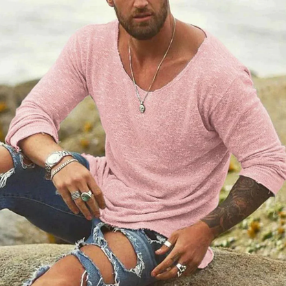 Chemise Homme Traditionnelle Manches Longues Coton - PanierRoyale