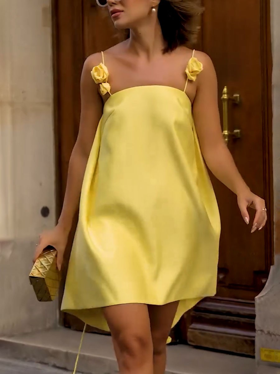 Robe Été en Coton Fleuri pour Femme - PanierRoyale